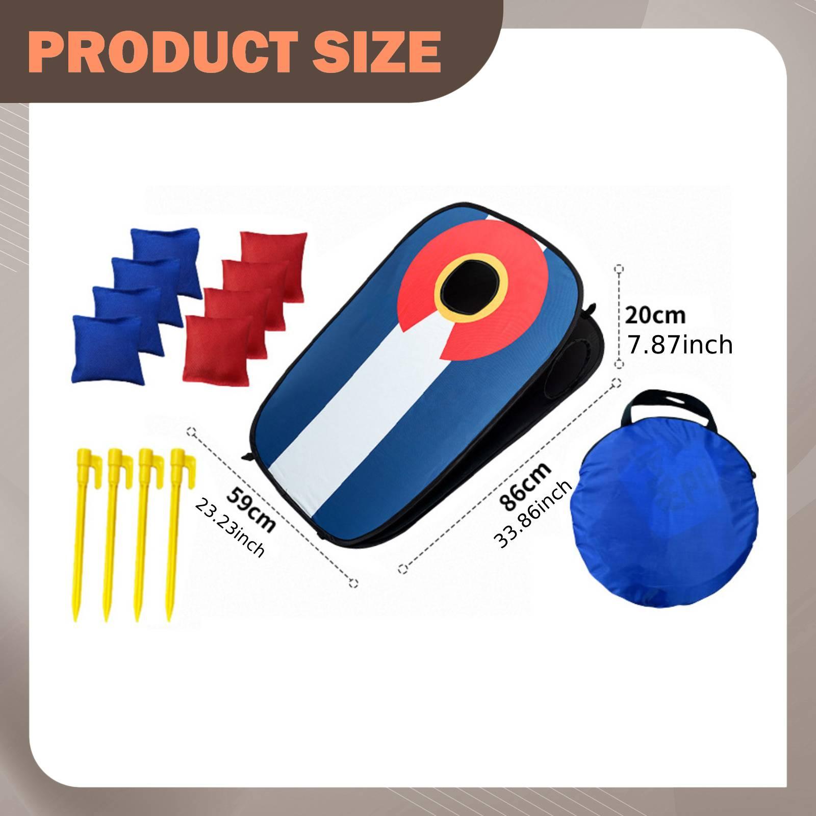 Portable Corn Hole Board Set w - огляд і ціна Cornhole Board Set