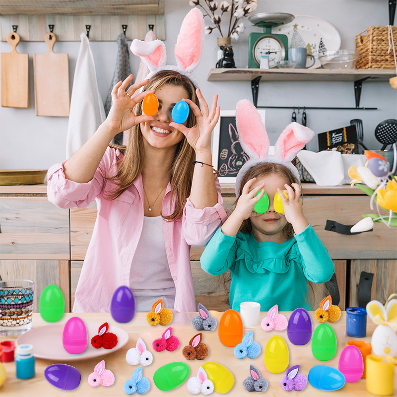 24Pcs Cute Easter Egg with Rab - огляд і ціна Party Games Egg