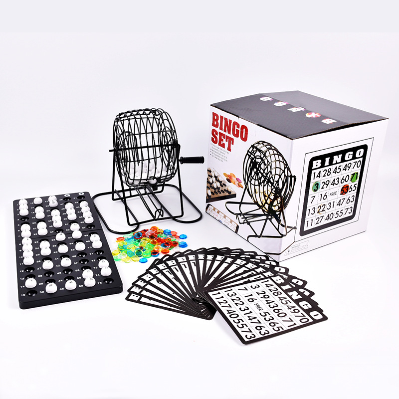 Bingo Lottery Machine Steel Bi - огляд і ціна Party Games For Adults Large Group
