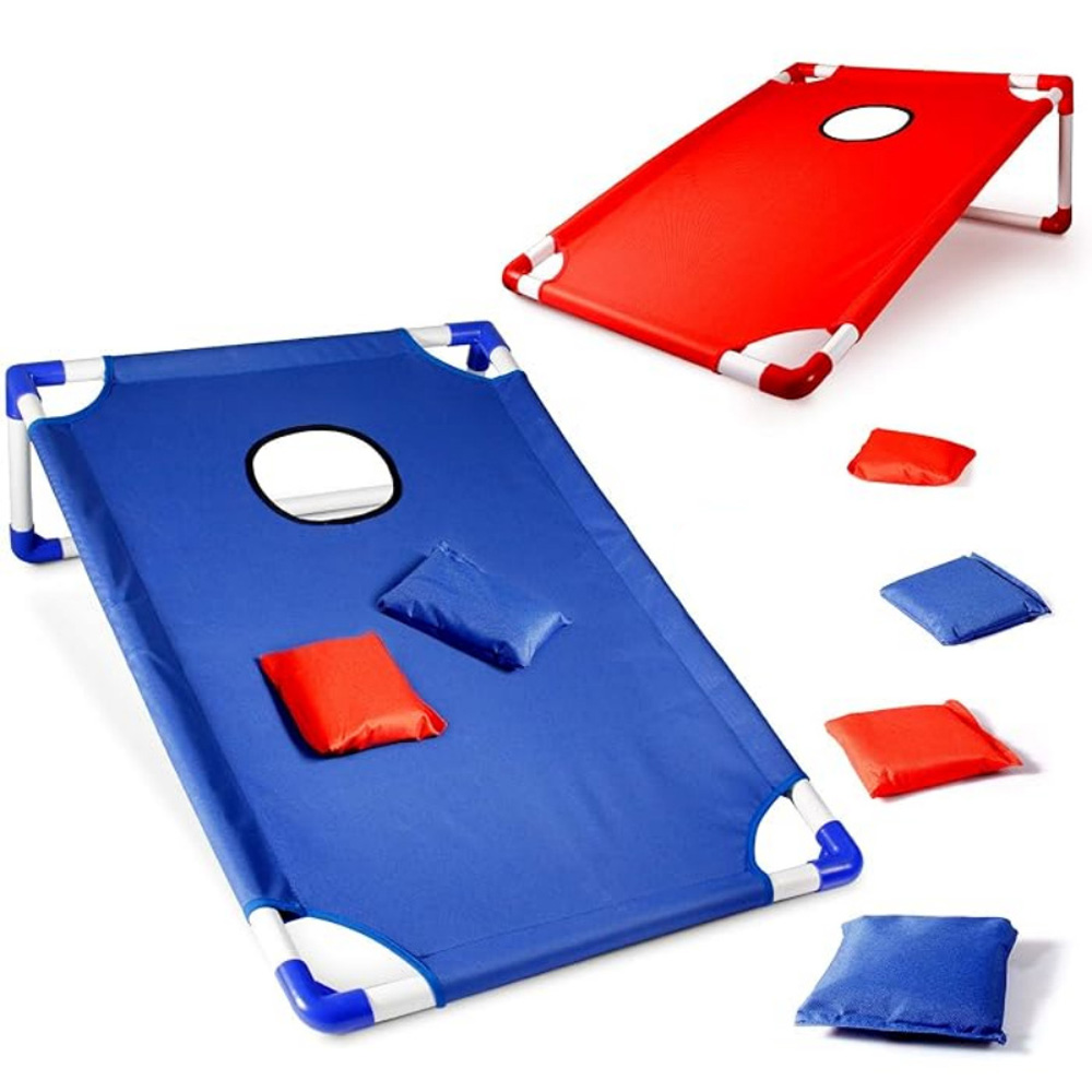 Portable Cornhole Set with 1 C - огляд і ціна Cornhole Board Set