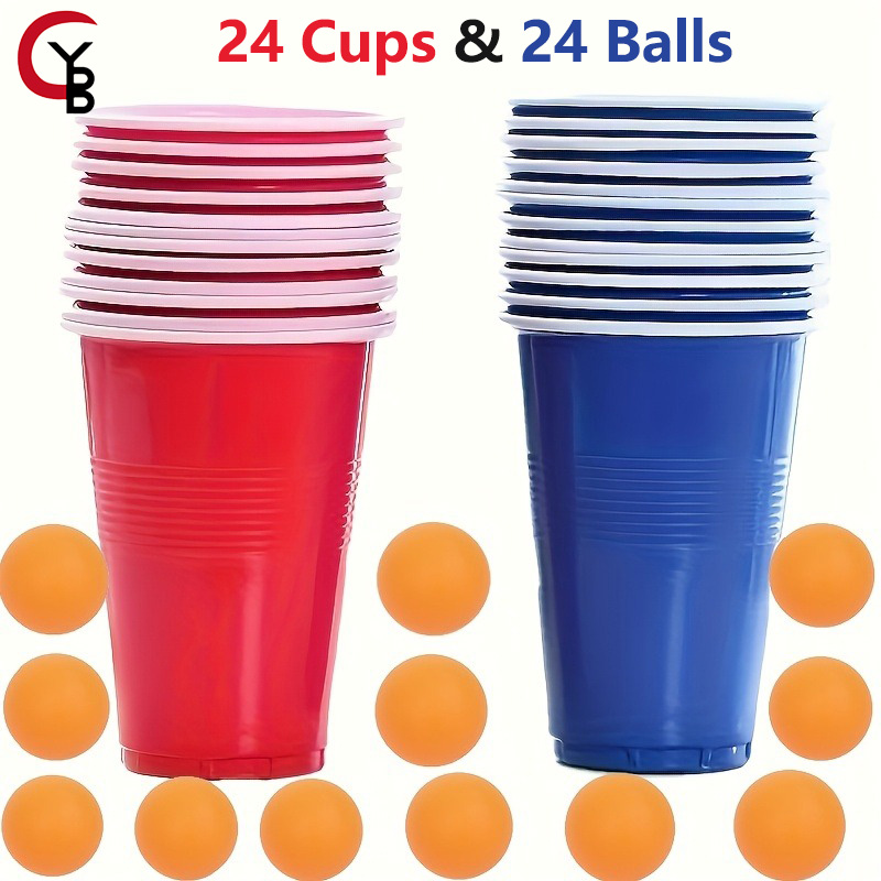 YANBIGUO Beer Pong Game Set 24 - огляд і ціна Party Games Jenga