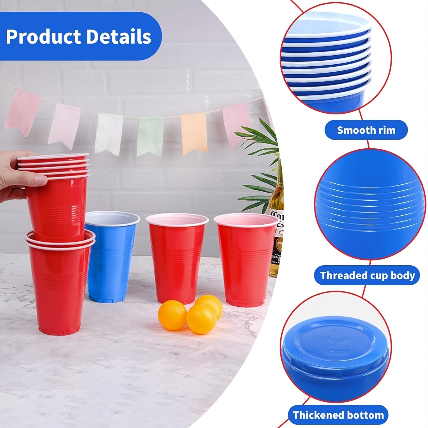 YANBIGUO Beer Pong Game Set 24 - огляд і ціна Party Games Jenga