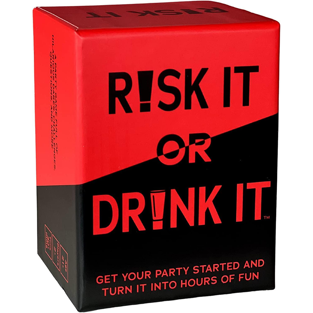 Risk It Or Drink It Fun Party  - огляд і ціна Party Games Questions For Adults
