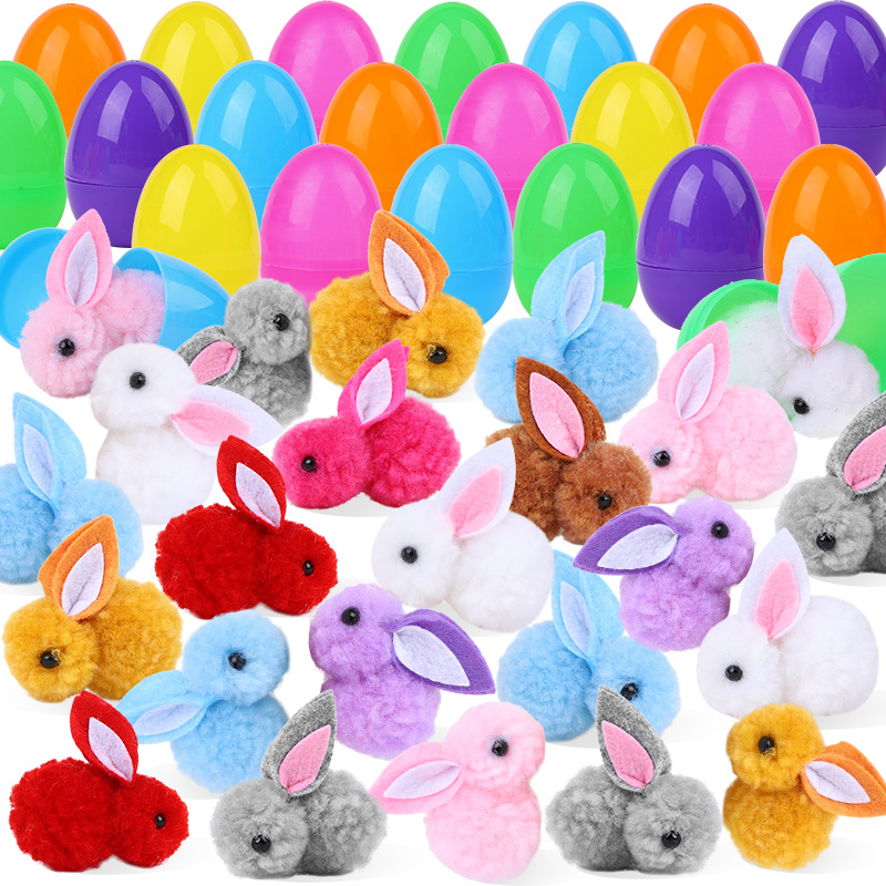 24/48Pcs Cute Easter Egg with  - огляд і ціна Party Games Egg