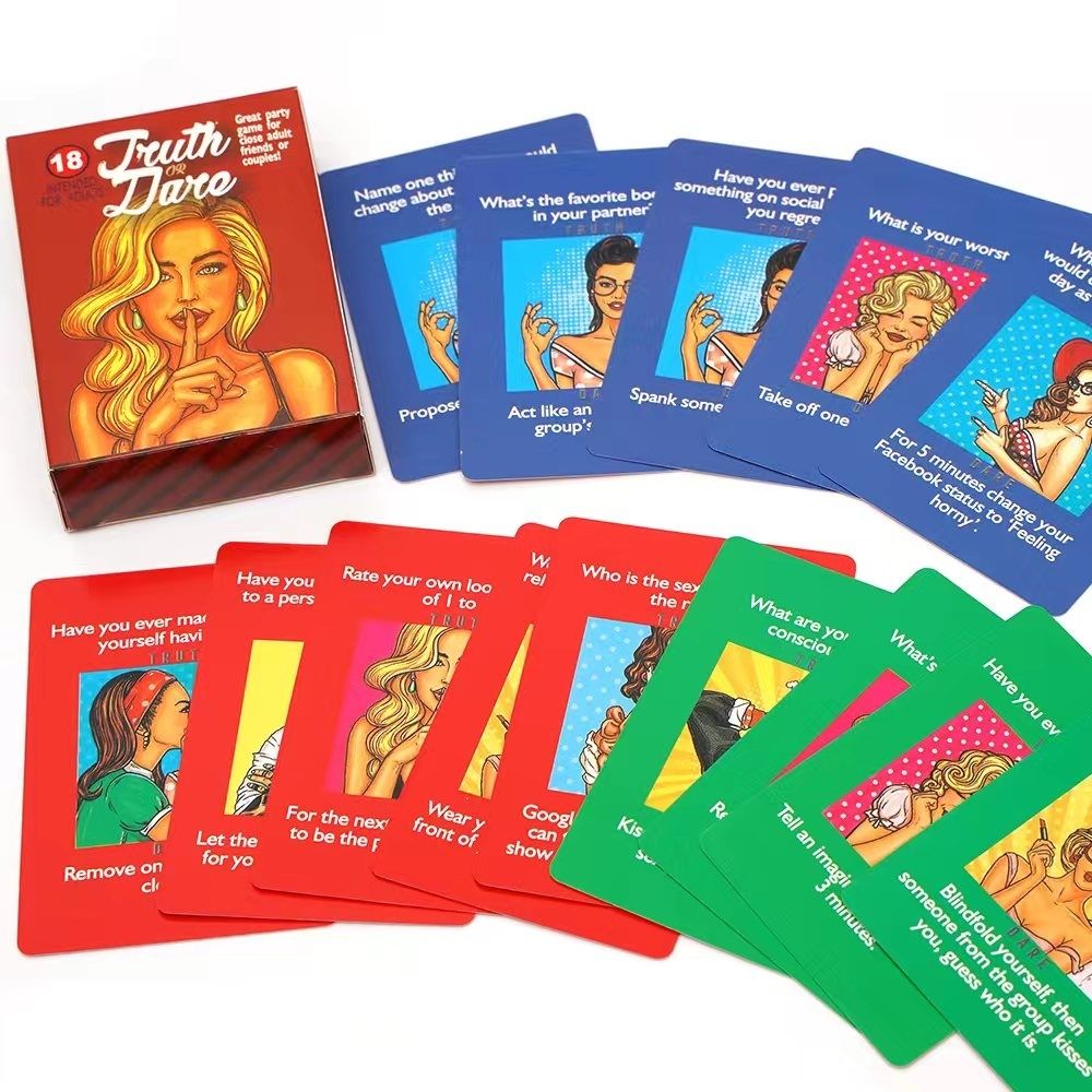 Truth Or Dare Card 100 Questio - огляд і ціна Party Games Questions For Adults