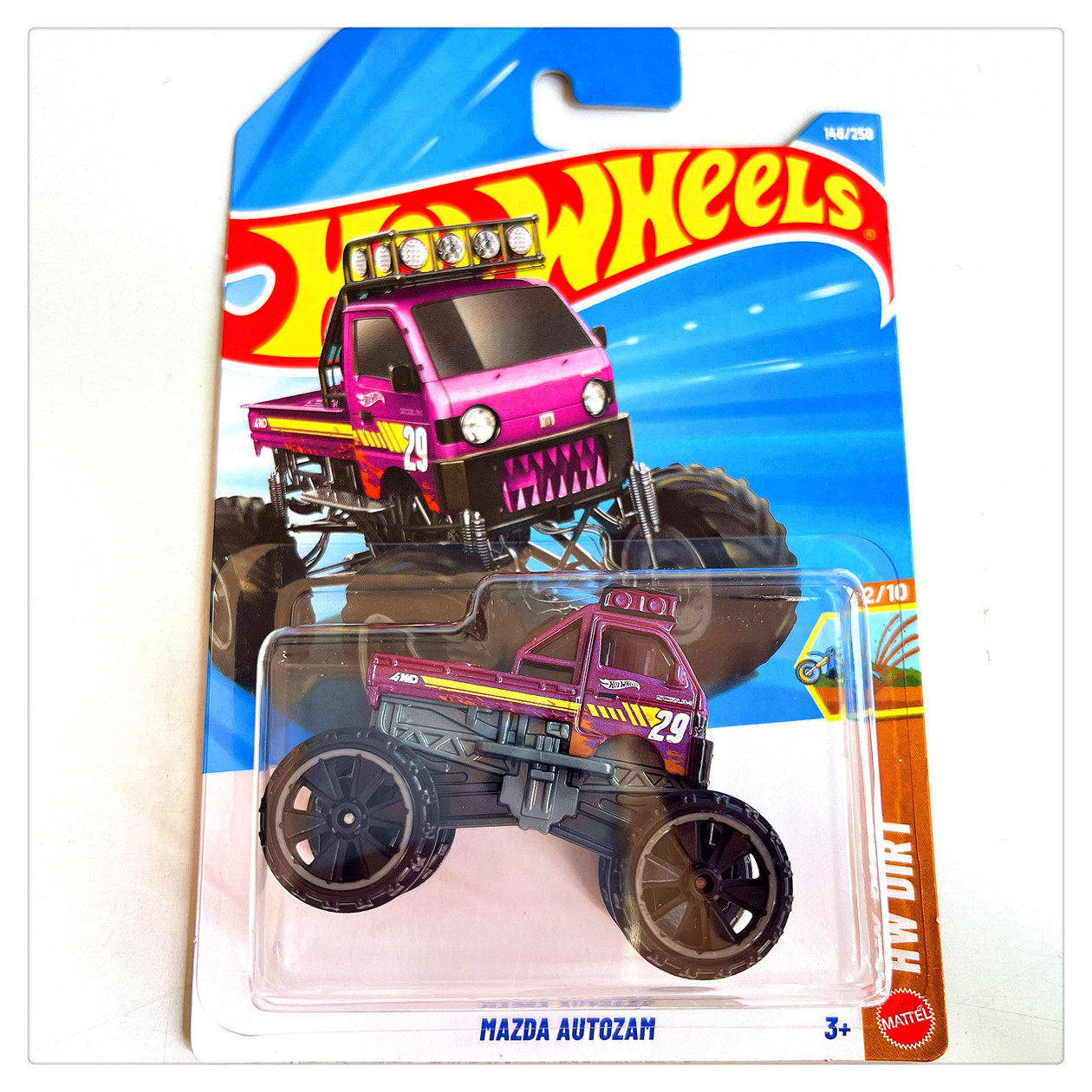 Hot Wheels Mazda Autozam Alloy - огляд і ціна Hot Wheels Car Monster Trucks