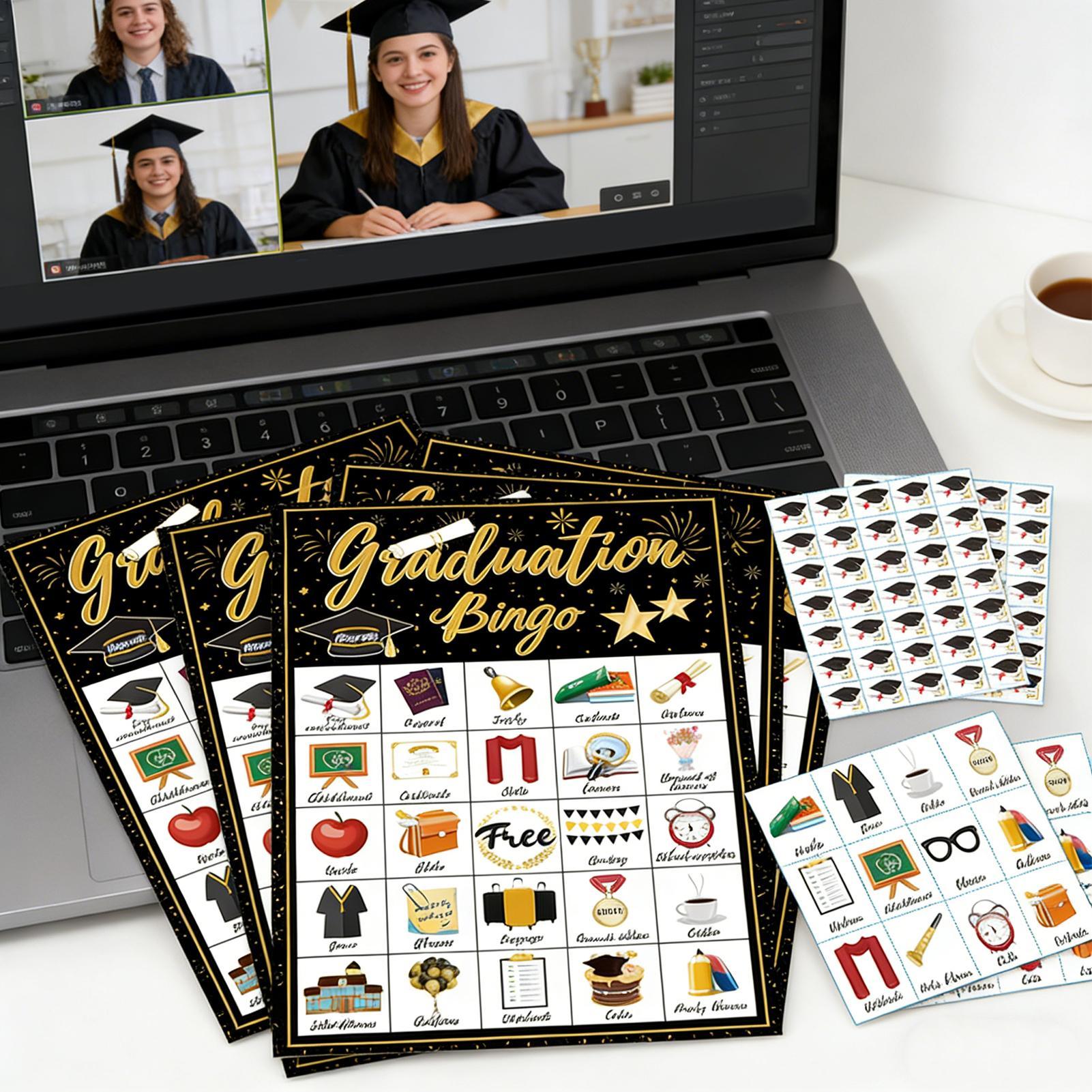 Graduation Party Bingo Cards 2 - огляд і ціна Party Games College