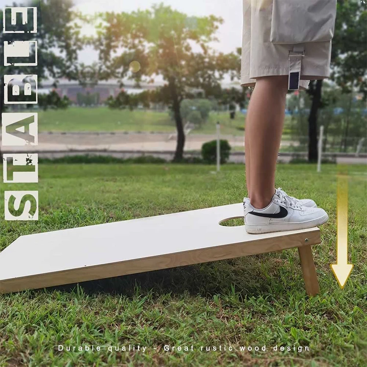 Includes Set of 8 Corn Hole To - огляд і ціна Cornhole Board Set