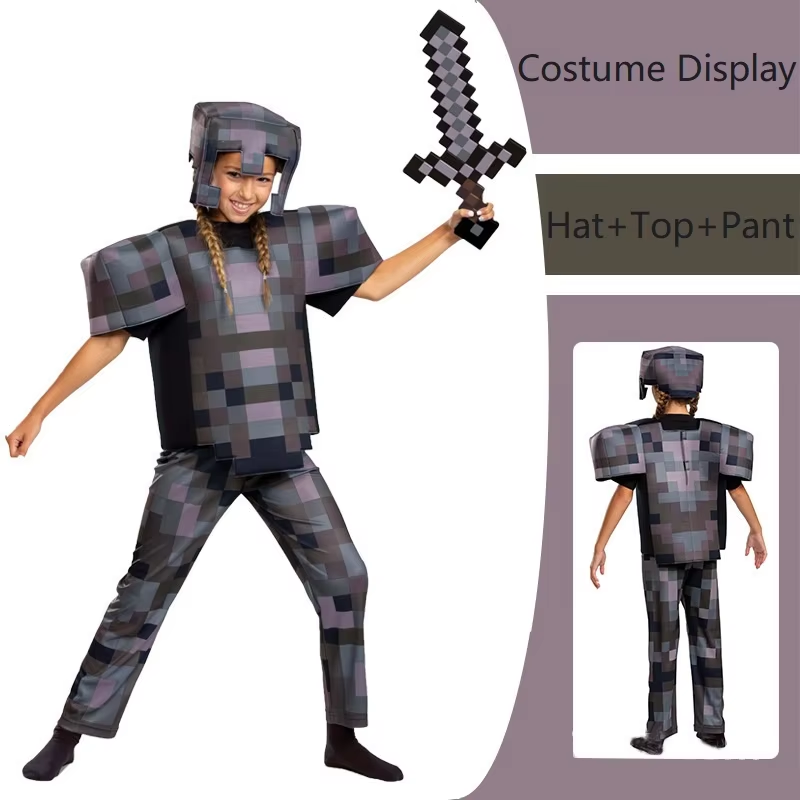 NEW Kids Cosplay Diamond Armor - огляд і ціна Party Games Kids